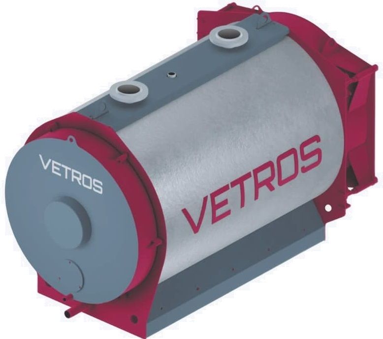 Жаротрубный двухходовой котел VETROS DW 500