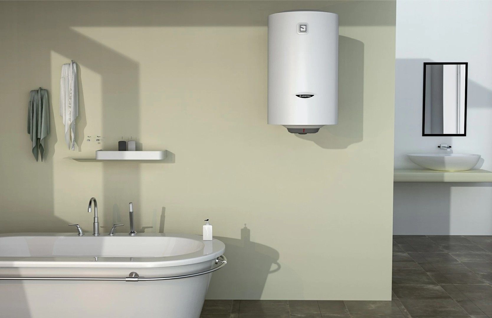 Электрический накопительный водонагреватель Ariston PRO1 R 50 V 1,5K PL DRY