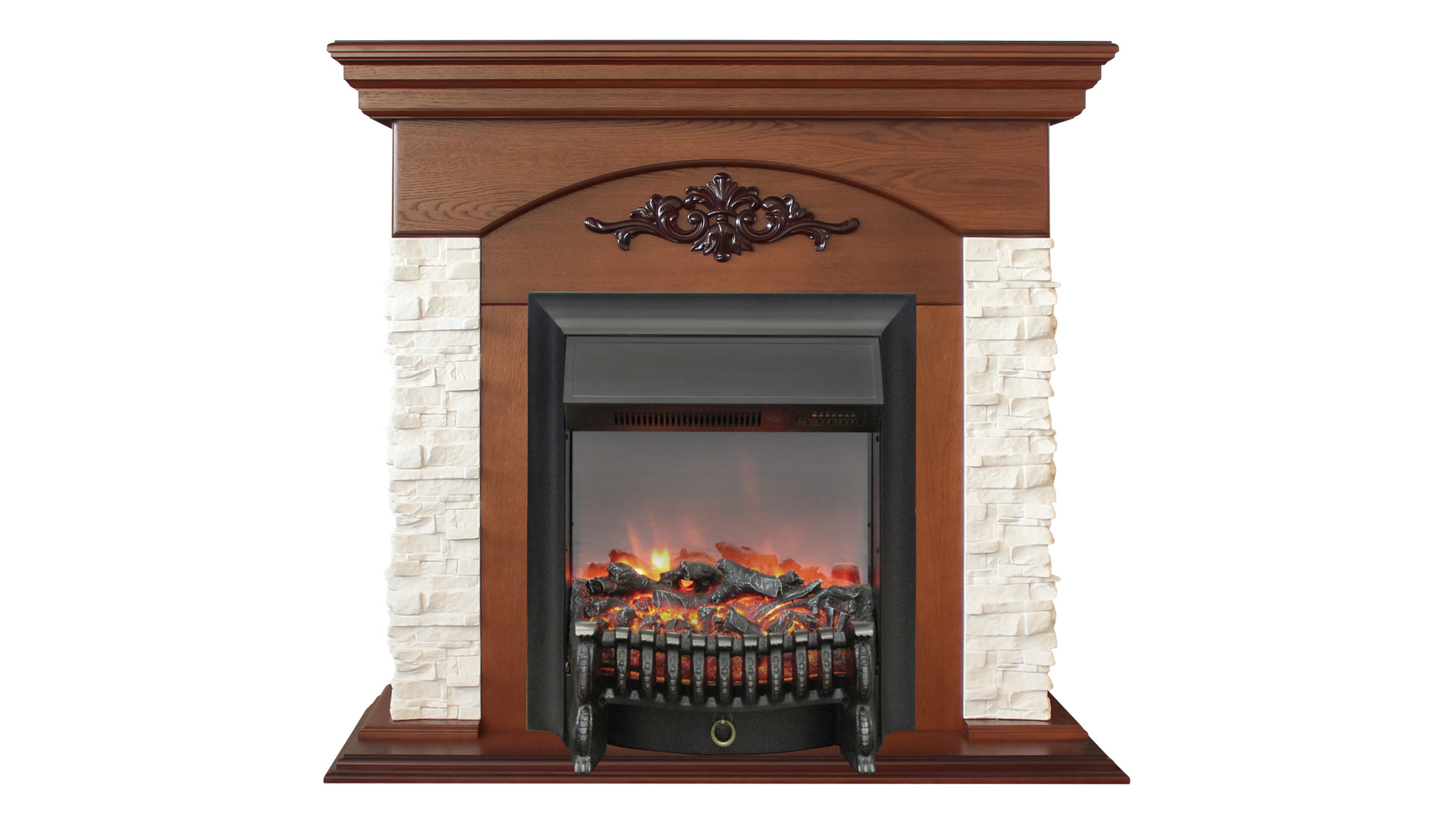 Электрокамин RealFlame  Neapolis NT с очагом Fobos Lux BL S