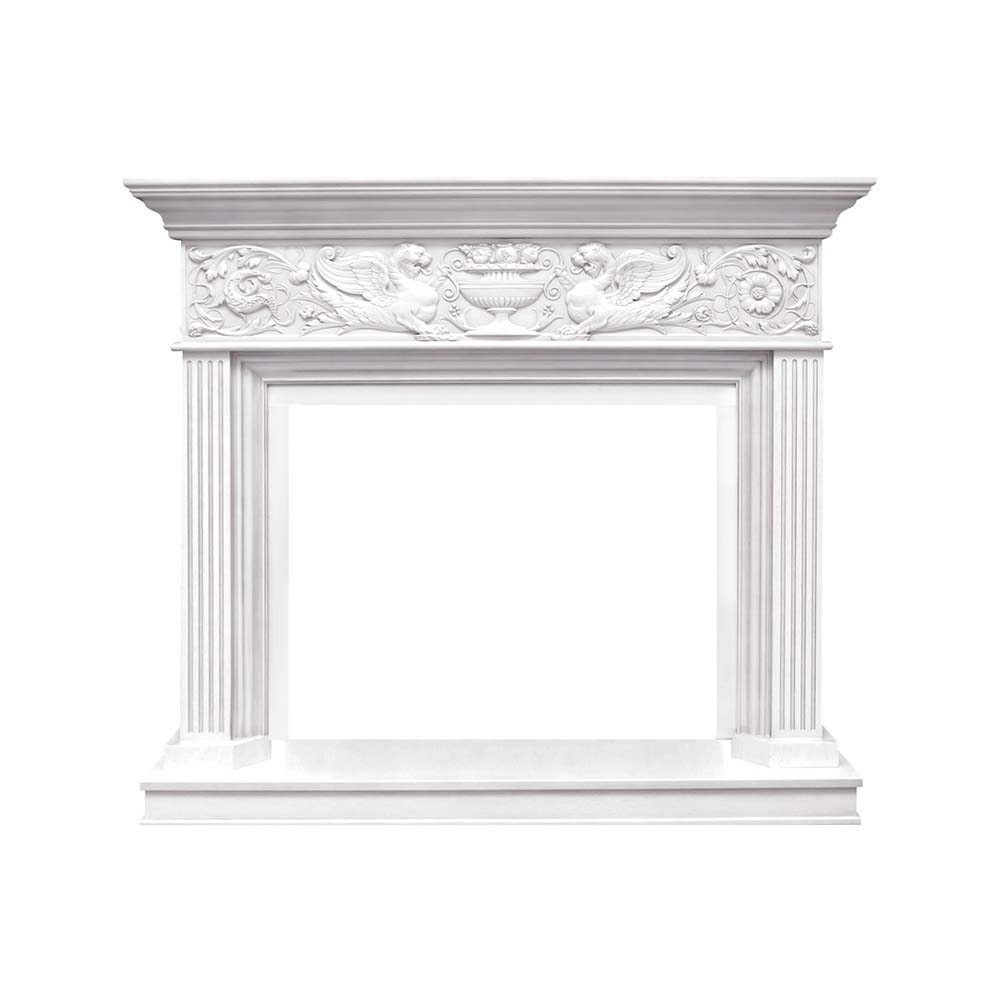 Каминокомплект Dimplex Palace - Белый с серебром с очагом Symphony 30'' DF3020-INT