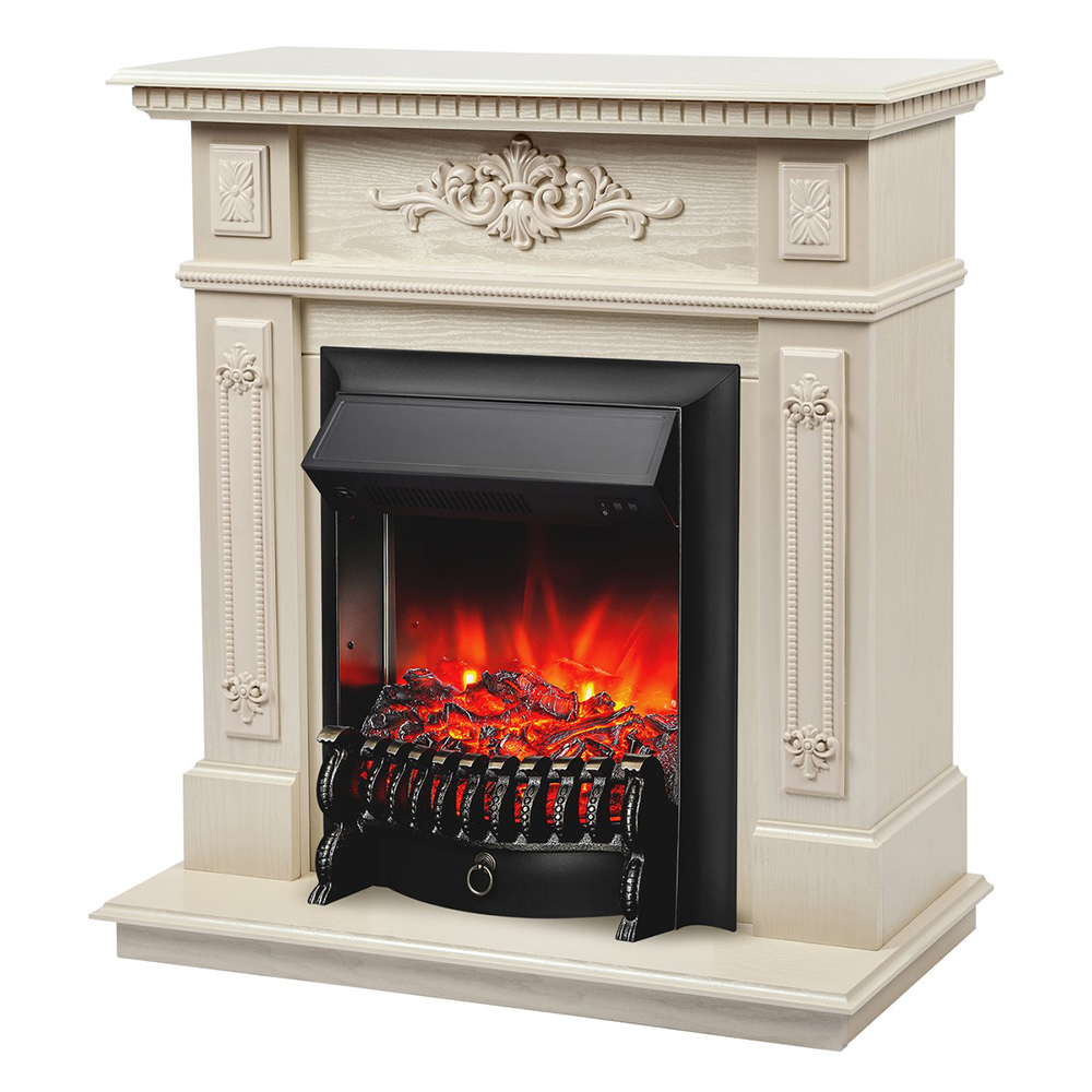 Электрокамин RealFlame  Lilian WT с очагом Fobos Lux Black