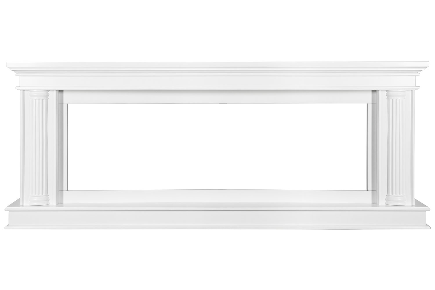 Каминокомплект Royal Flame  Rome 60 - Белый с очагом Vision 60 LED