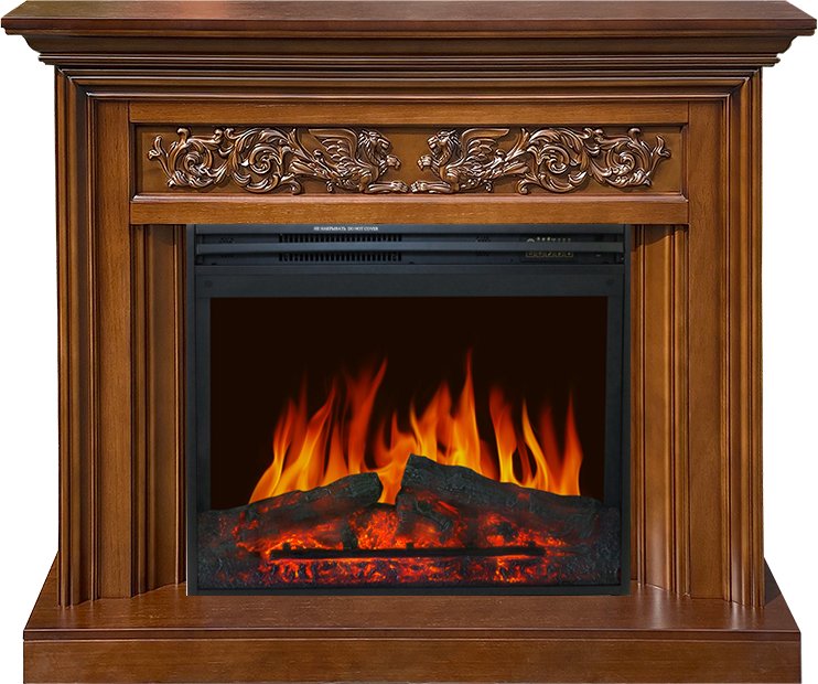 Каминокомплект Royal Flame  Nottingham - Орех с очагом Jupiter FX New