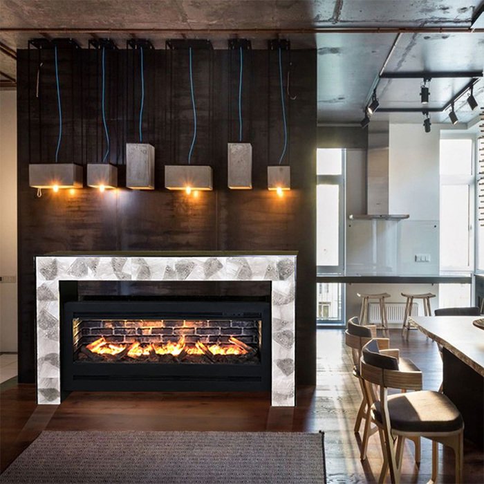 Каминокомплект Glenrich Бридж Flamenco 3D венге