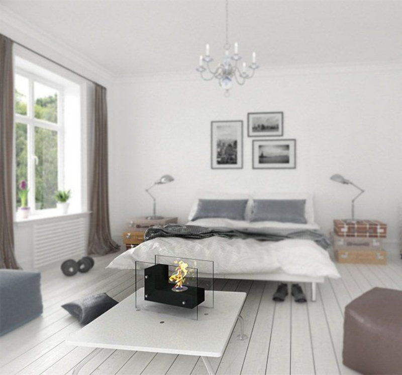 Биокамин напольный Zefire Fidero 500 черный