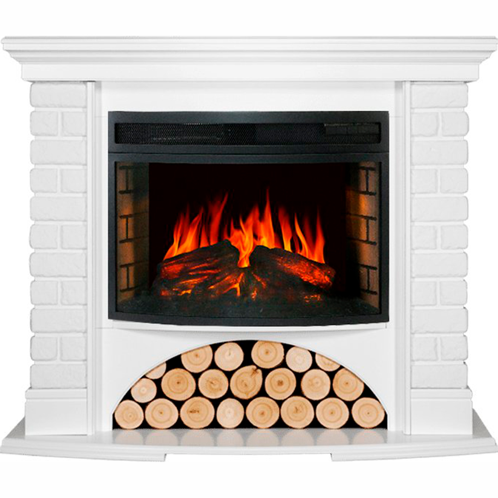 Каминокомплект Royal Flame  Village - Белый с очагом Dioramic 25 LED FX