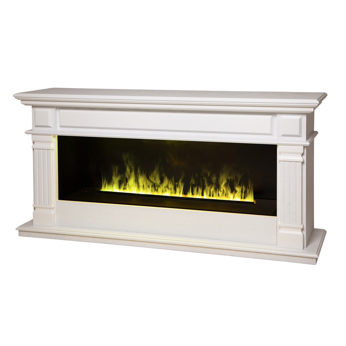 Электрокамин RealFlame Islandia CST1000 WT с очагом 3D Cassette 1000 LED RGB