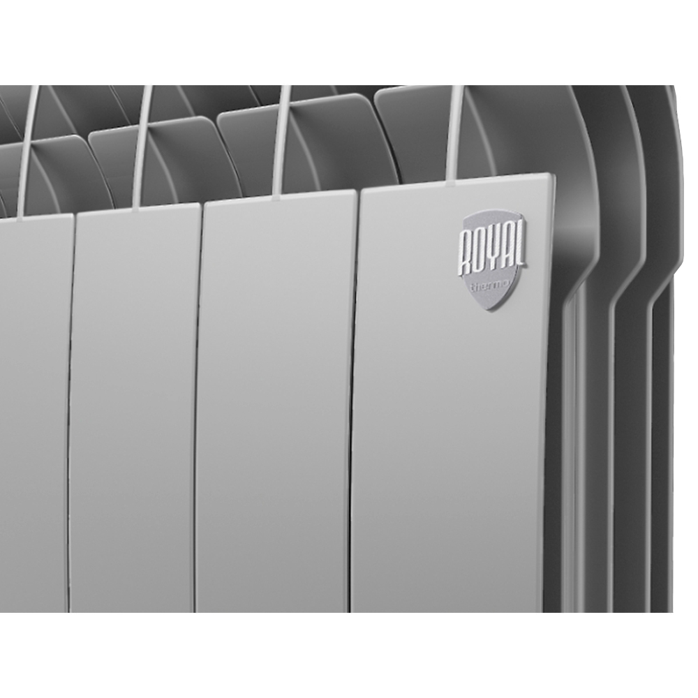 Радиатор алюминиевый Royal Thermo Biliner Alum 500 Silver Satin - 4 секц.