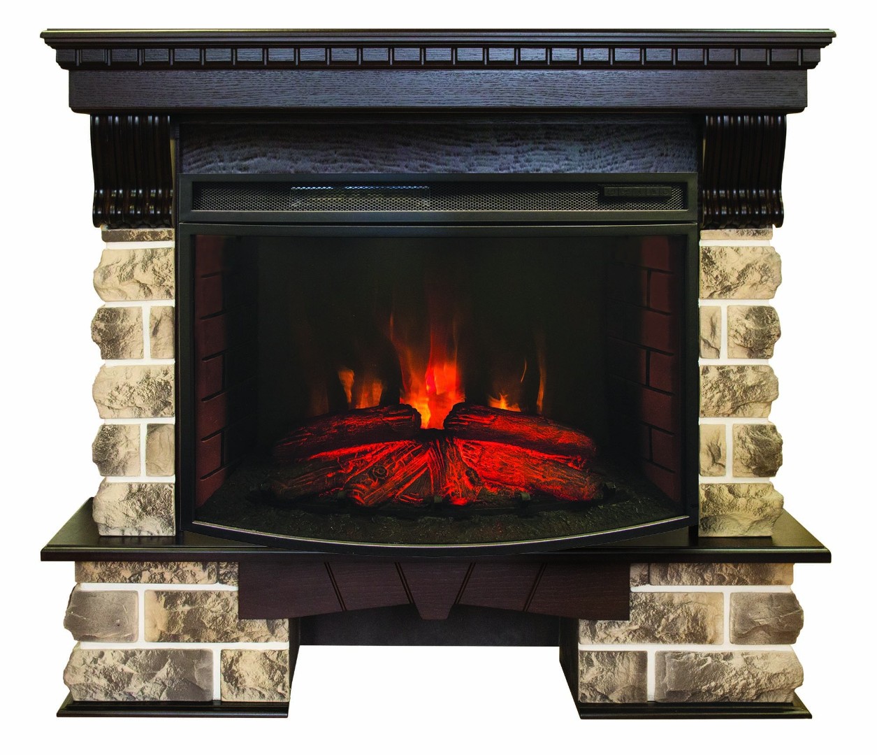 Электрокамин RealFlame Kansas  AO c FireSpace 33 S IR