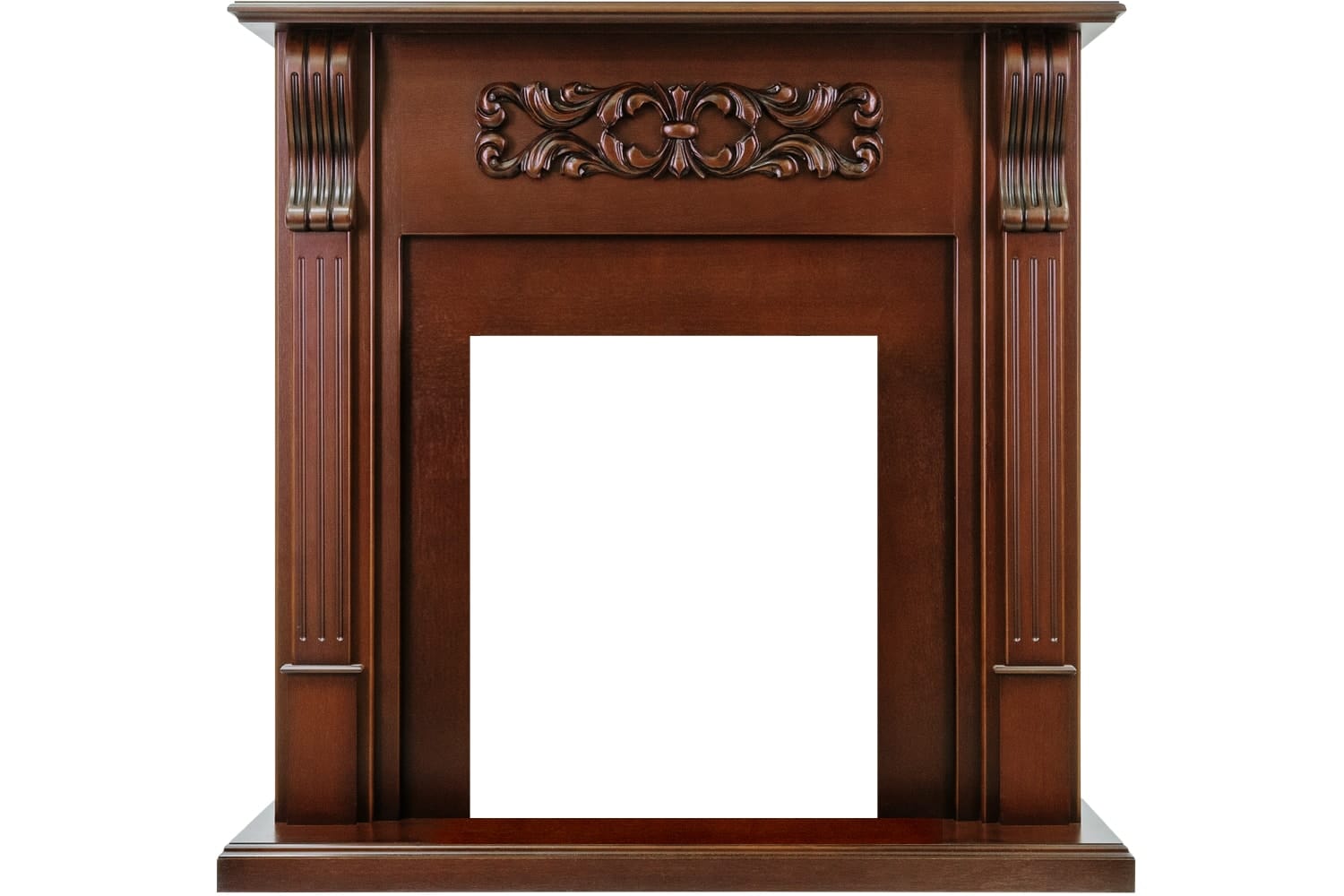 Каминокомплект Royal Flame  Venice - Махагон коричневый антик с очагом Fobos FX M Brass