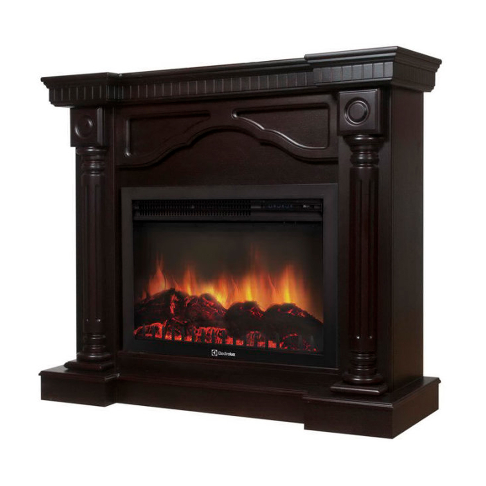 Каминокомплект Electrolux Rome 26/30 с очагом EFP/P-2620RLS шпон венге