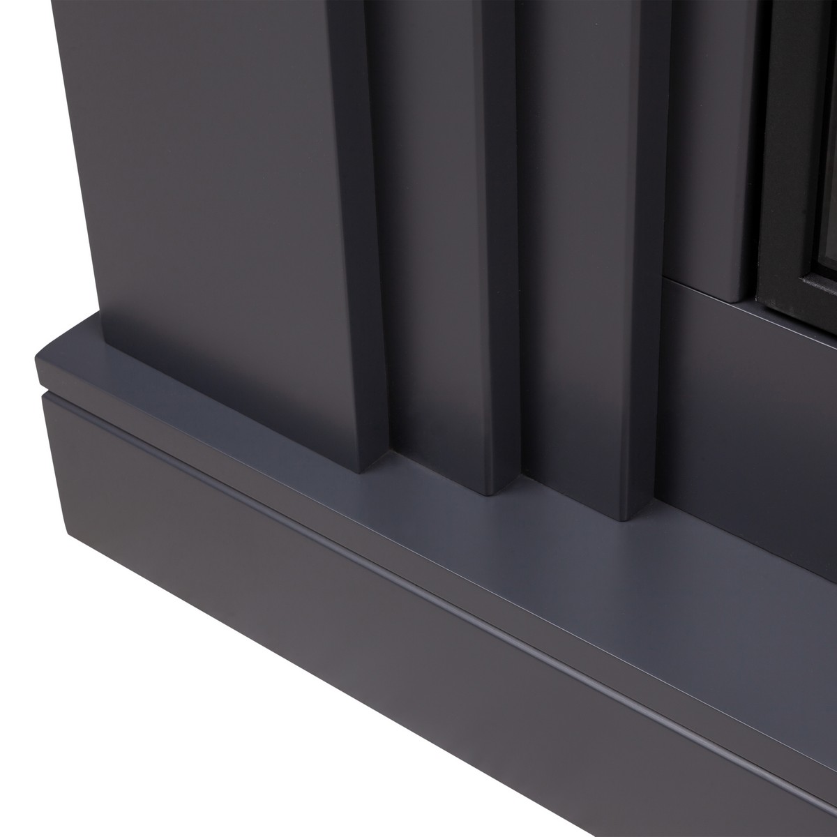 Электрокамин RealFlame Stanley 26 GR с очагом Moonblaze Deluxe Brass