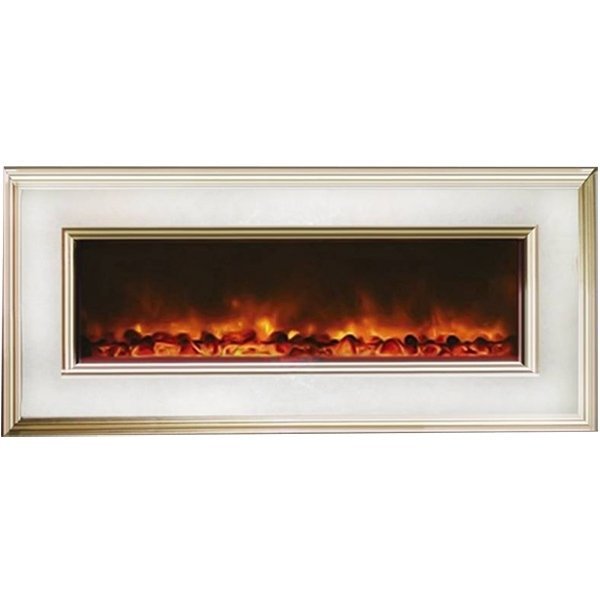 Каминокомплект Glenrich Genius 100 Крем кремовый