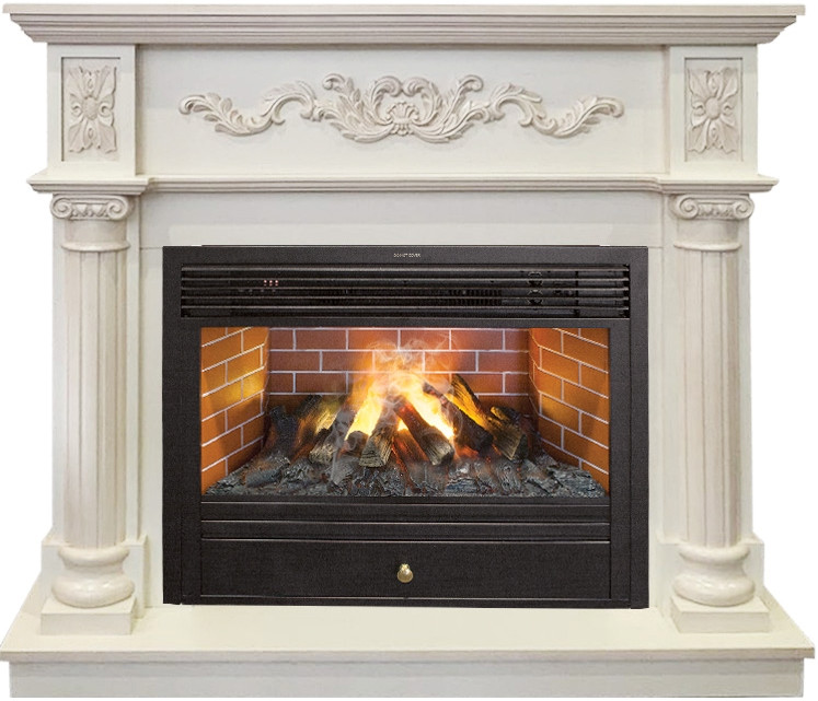 Электрокамин RealFlame Silvia 26 WT с Novara 26 3D