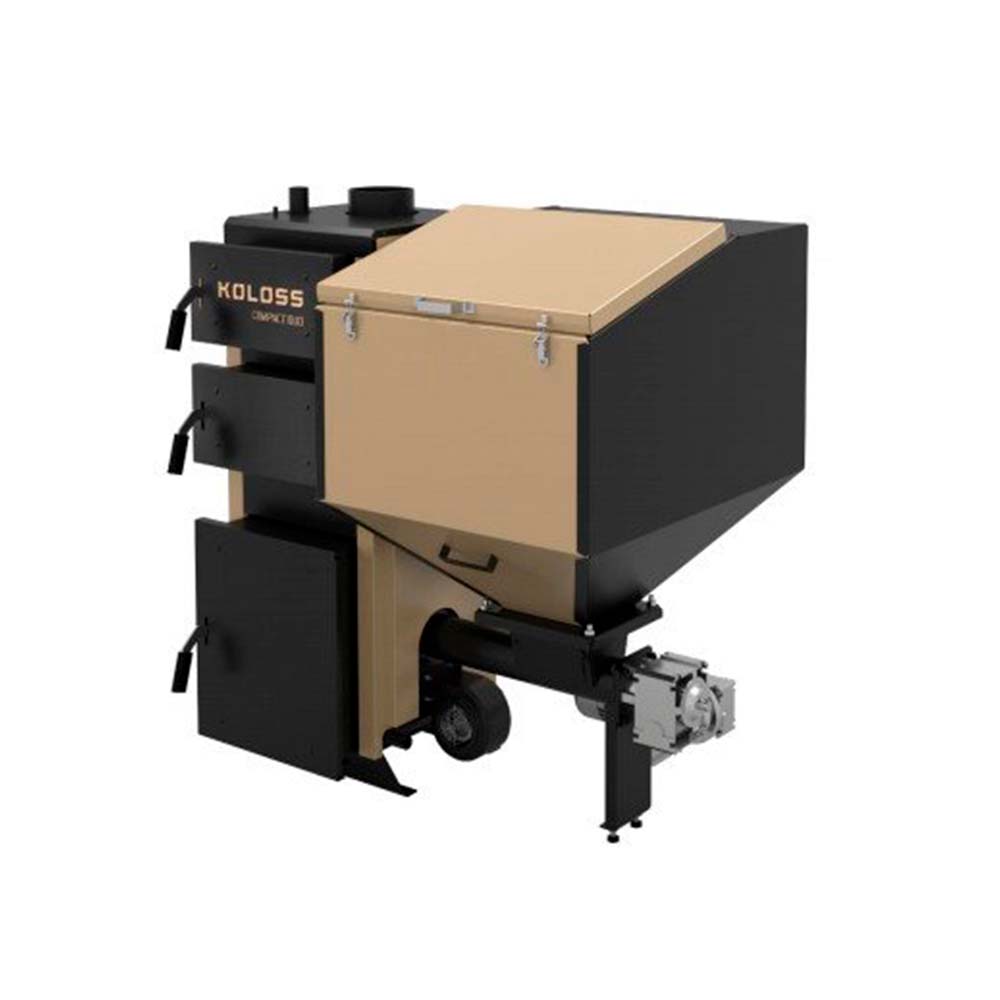 Напольный твердотопливный котел Koloss Auto Compact Duo 25