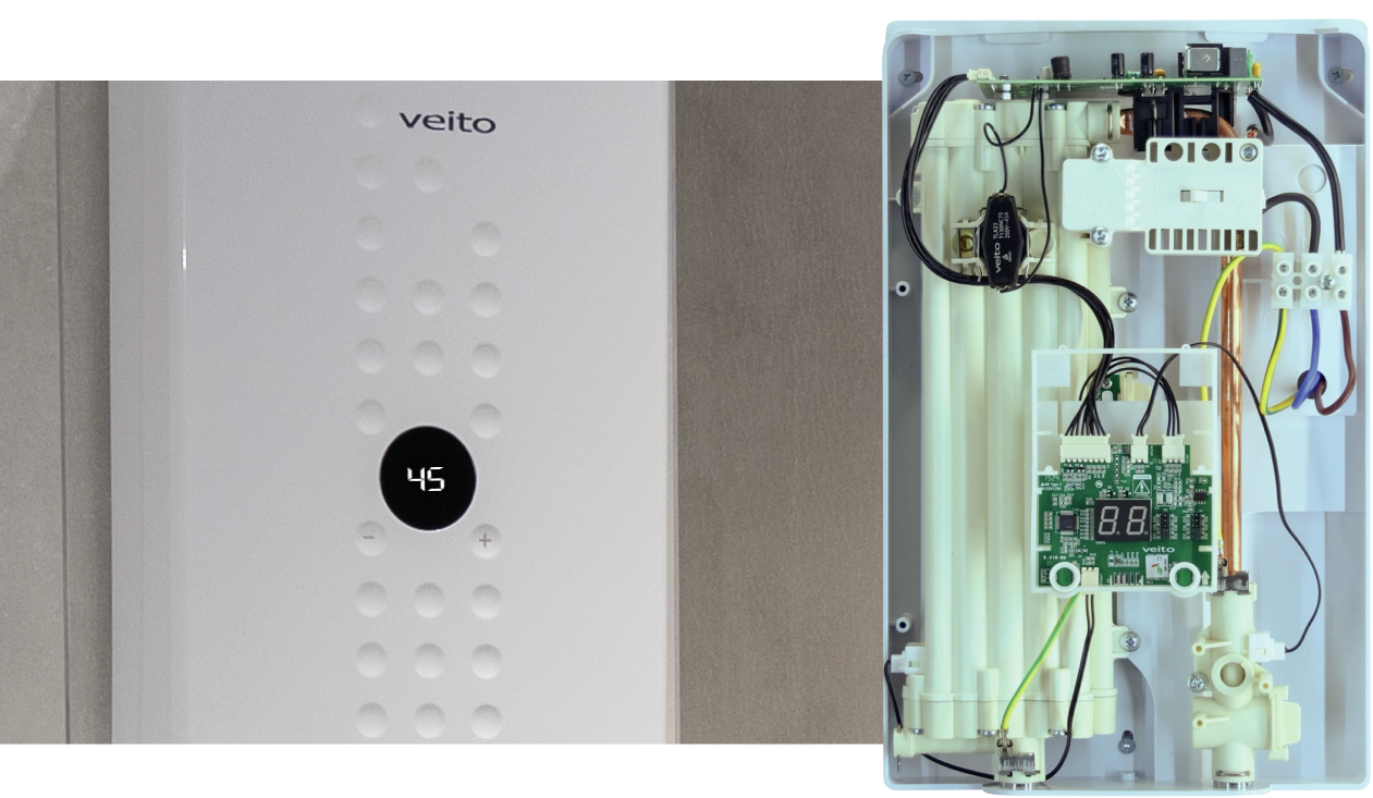 Электрический проточный водонагреватель Veito FLOW E9