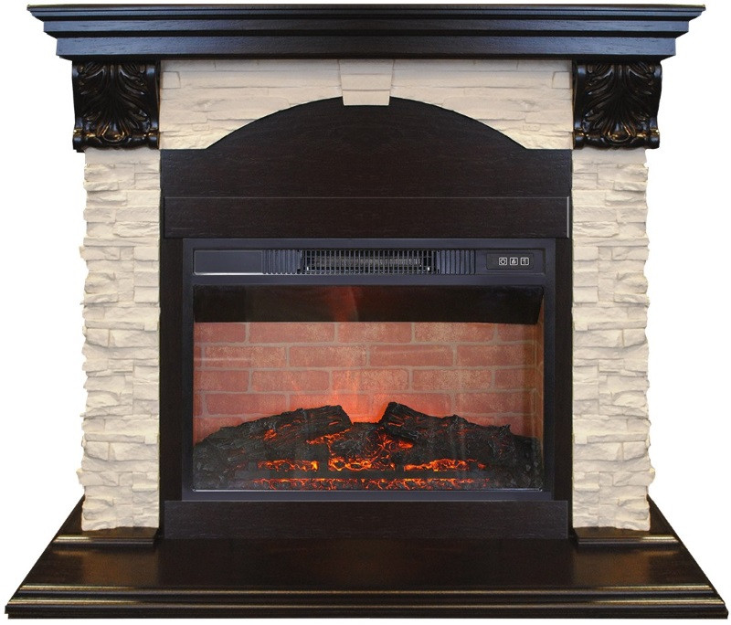 Электрокамин RealFlame Dublin Lux 24 AO с Irvine 24