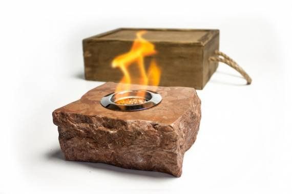 Биокамин настольный Zefire Rock