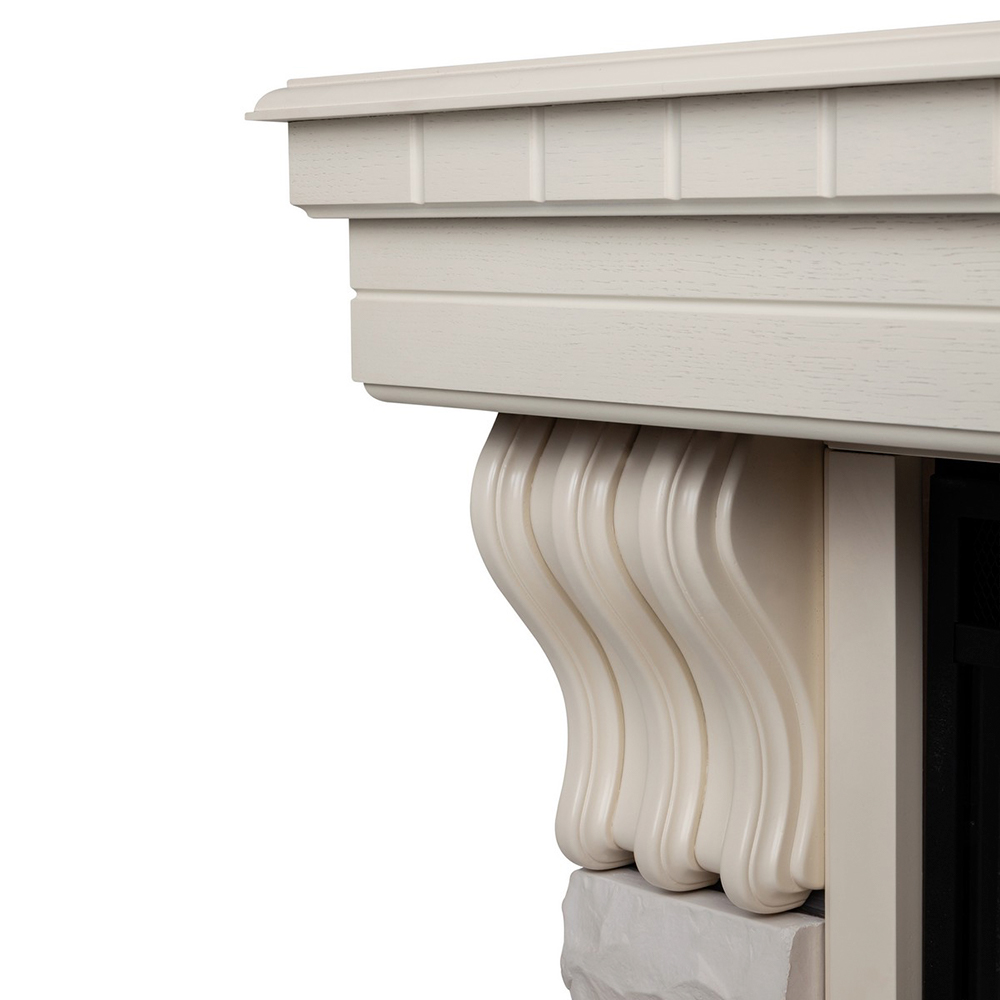 Электрокамин RealFlame  Country 33/33W WT с очагом Epsilon 33