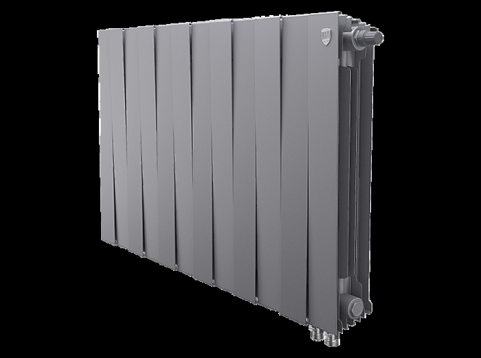 Радиатор Royal Thermo PianoForte 500 /Silver Satin - 12 секц. VDR