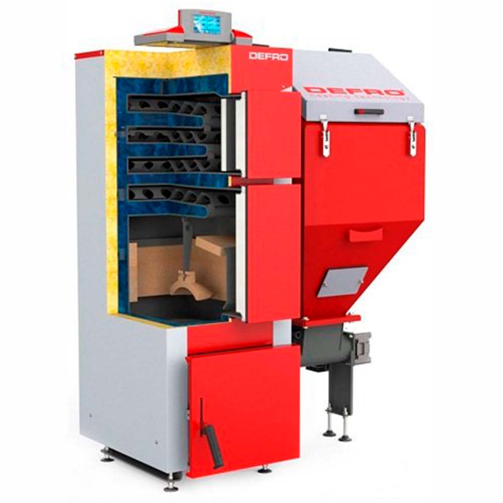 Напольный твердотопливный котел Defro Komfort Eko Luxe 30