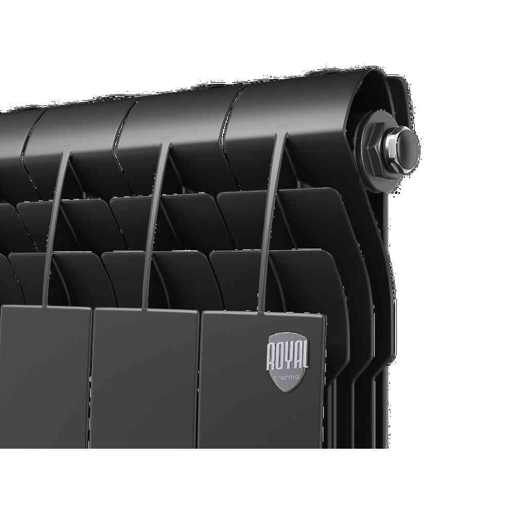 Радиатор алюминиевый Royal Thermo Biliner Alum 500 Noir Sable - 10 секц.