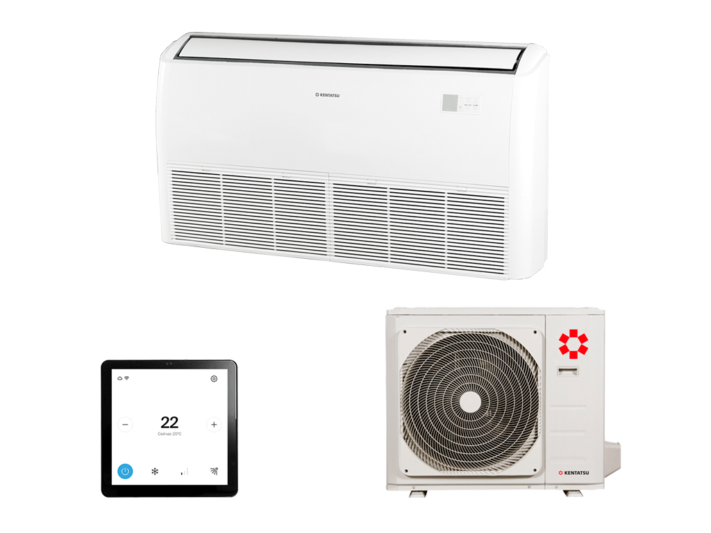 Напольно-потолочная сплит-система Kentatsu KSCB140HZRN1W/KSUNB140HZRN3 Inverter