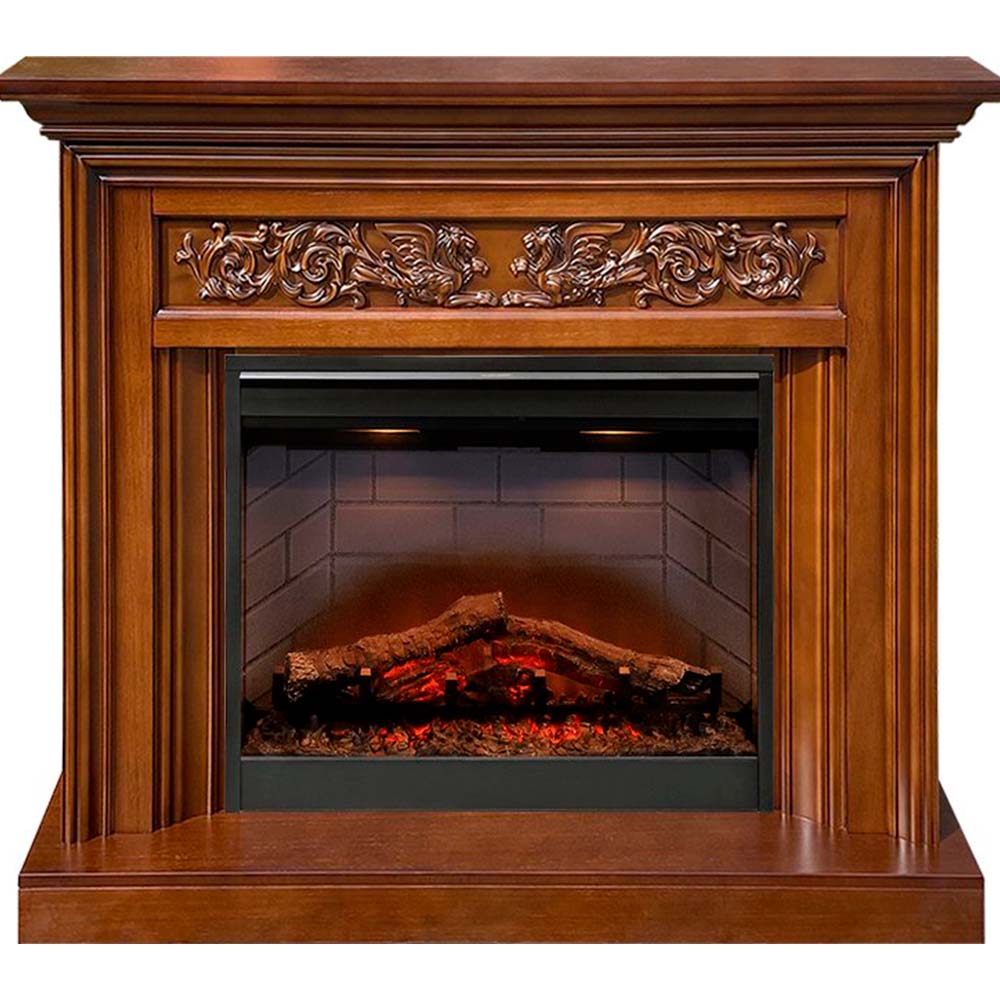 Каминокомплект Dimplex Nottingham - Орех с очагом Symphony 26'' DF2608-INT