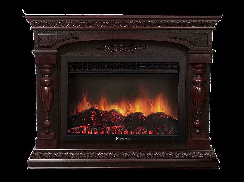 Портал Firelight Perfetto R 30 шпон темный дуб