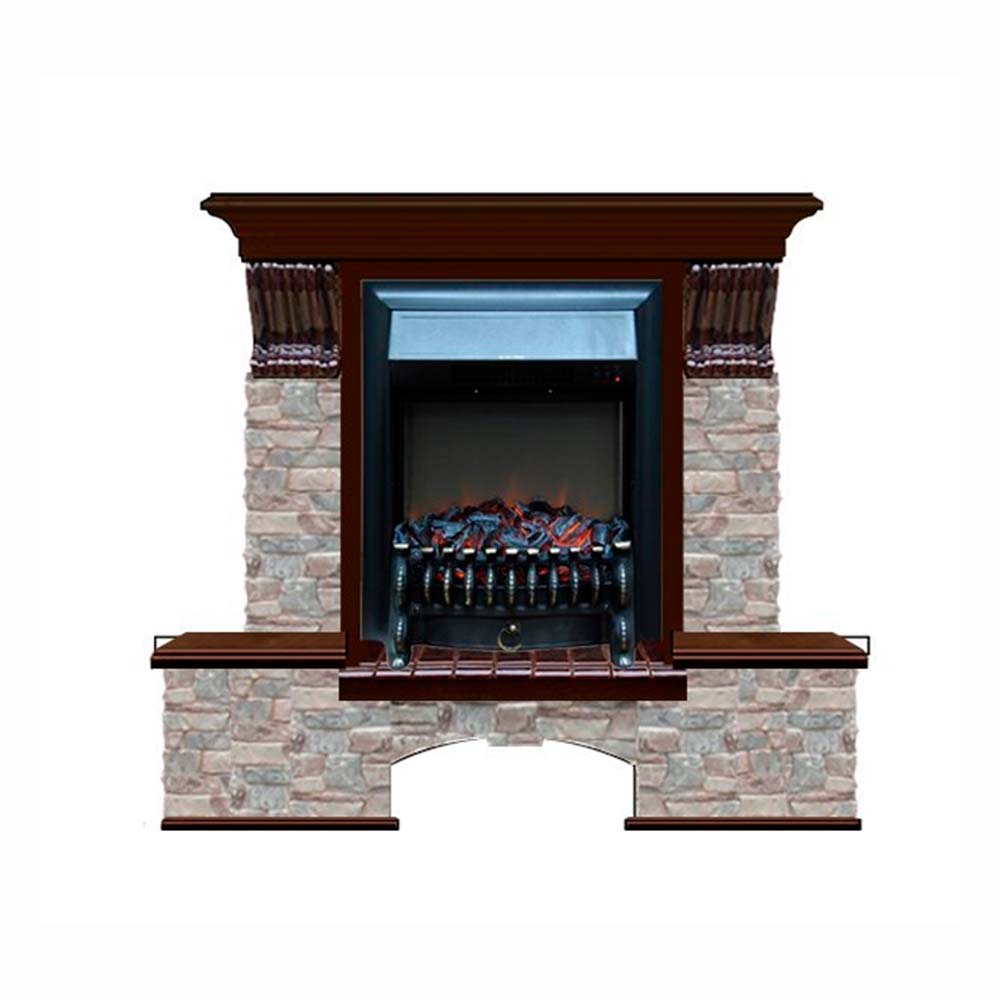 Каминокомплект Glenrich Бостон К Грот цветной (Fobos)