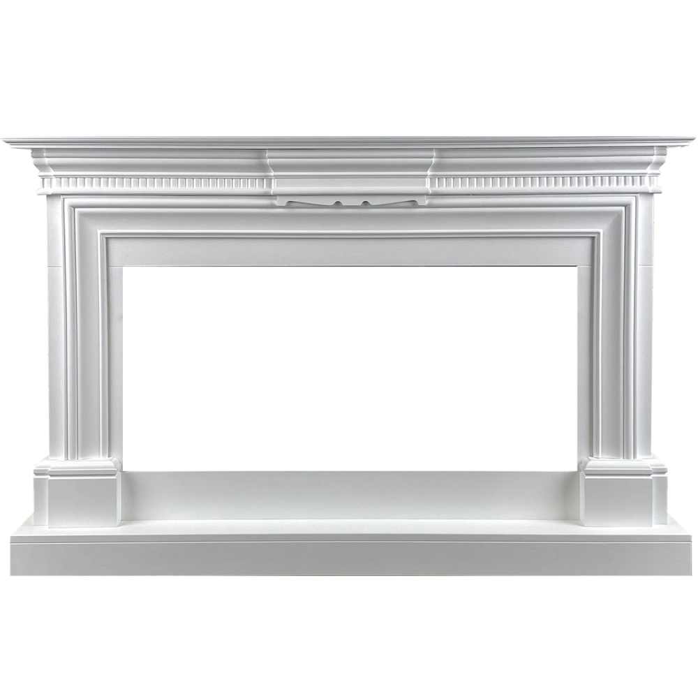 Каминокомплект Royal Flame  Chelsea - Белый (Ширина 1350 мм) с очагом Vision 42 LED