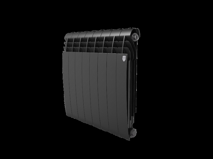 Радиатор алюминиевый Royal Thermo Biliner Alum 500 Noir Sable - 8 секц.