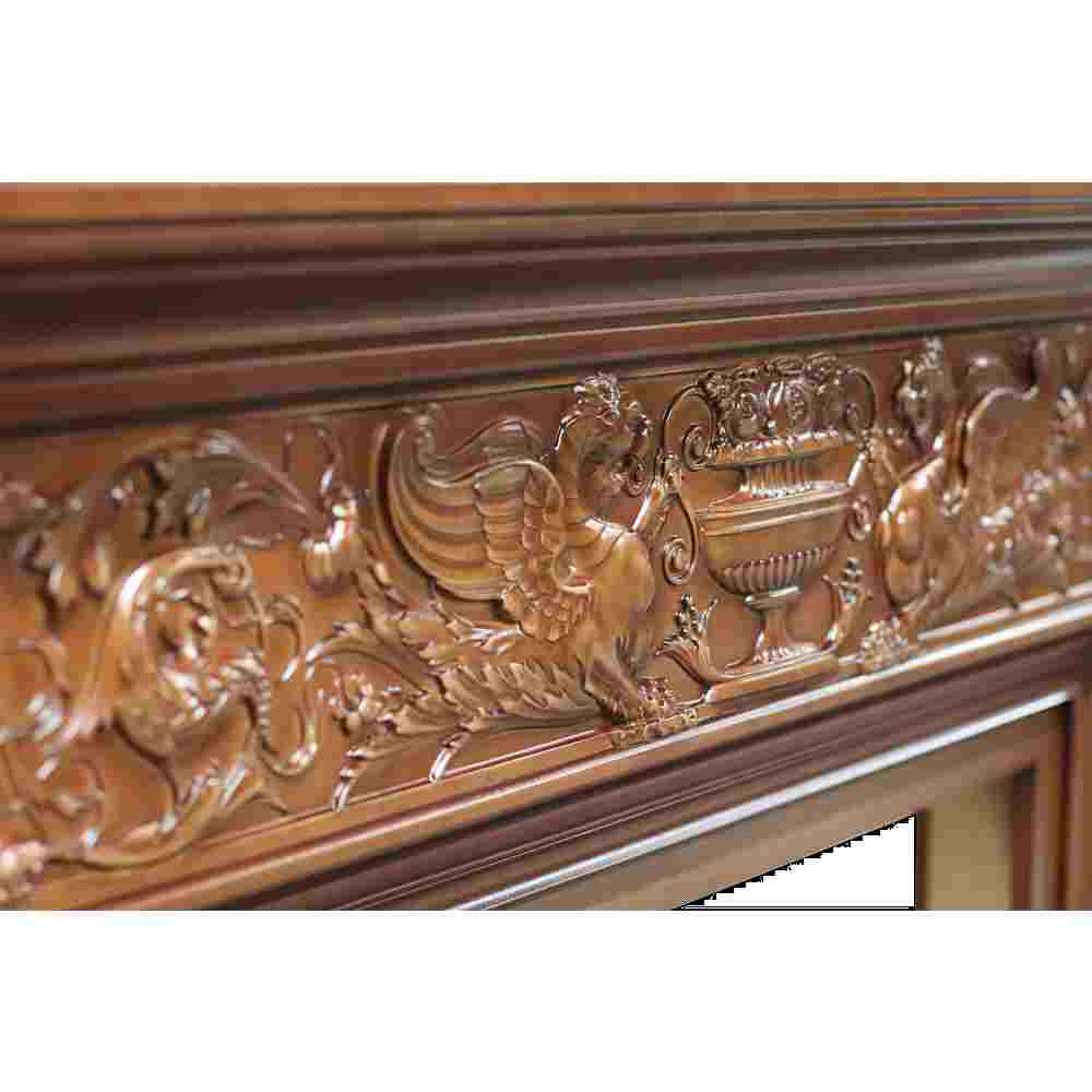 Портал Royal Flame  Palace - Белый с серебром