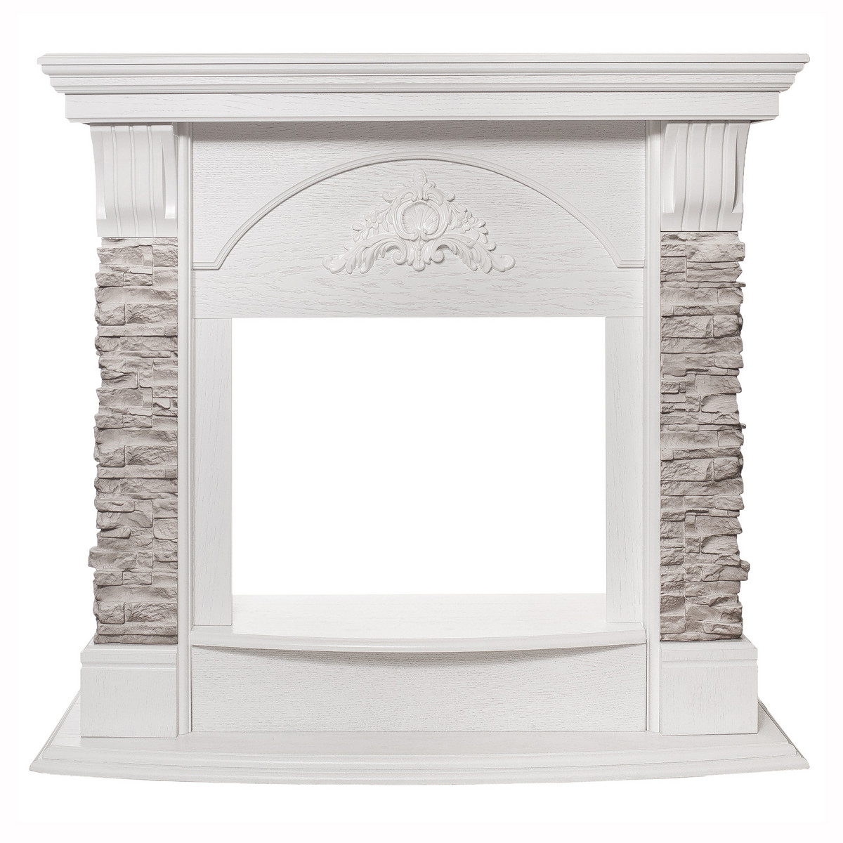 Портал для электрокамина Athena GR STD WT RealFlame