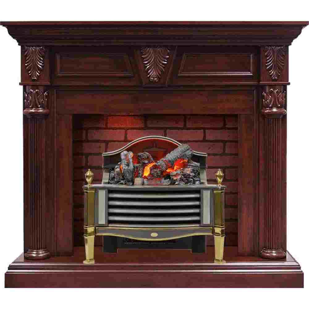 Каминокомплект Dimplex Sheffield - Темная вишня с очагом Rothesay