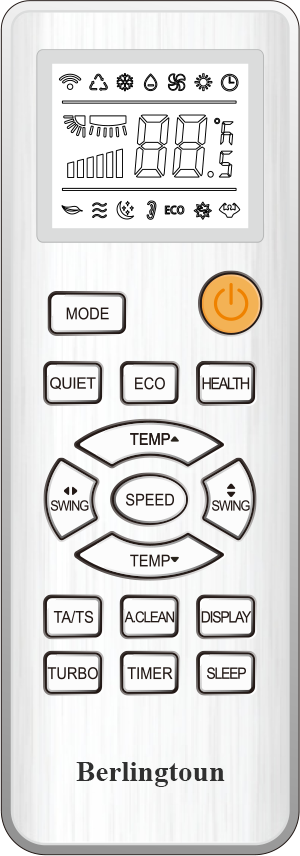 Сплит-система Berlingtoun BR-07MBST1 on/off