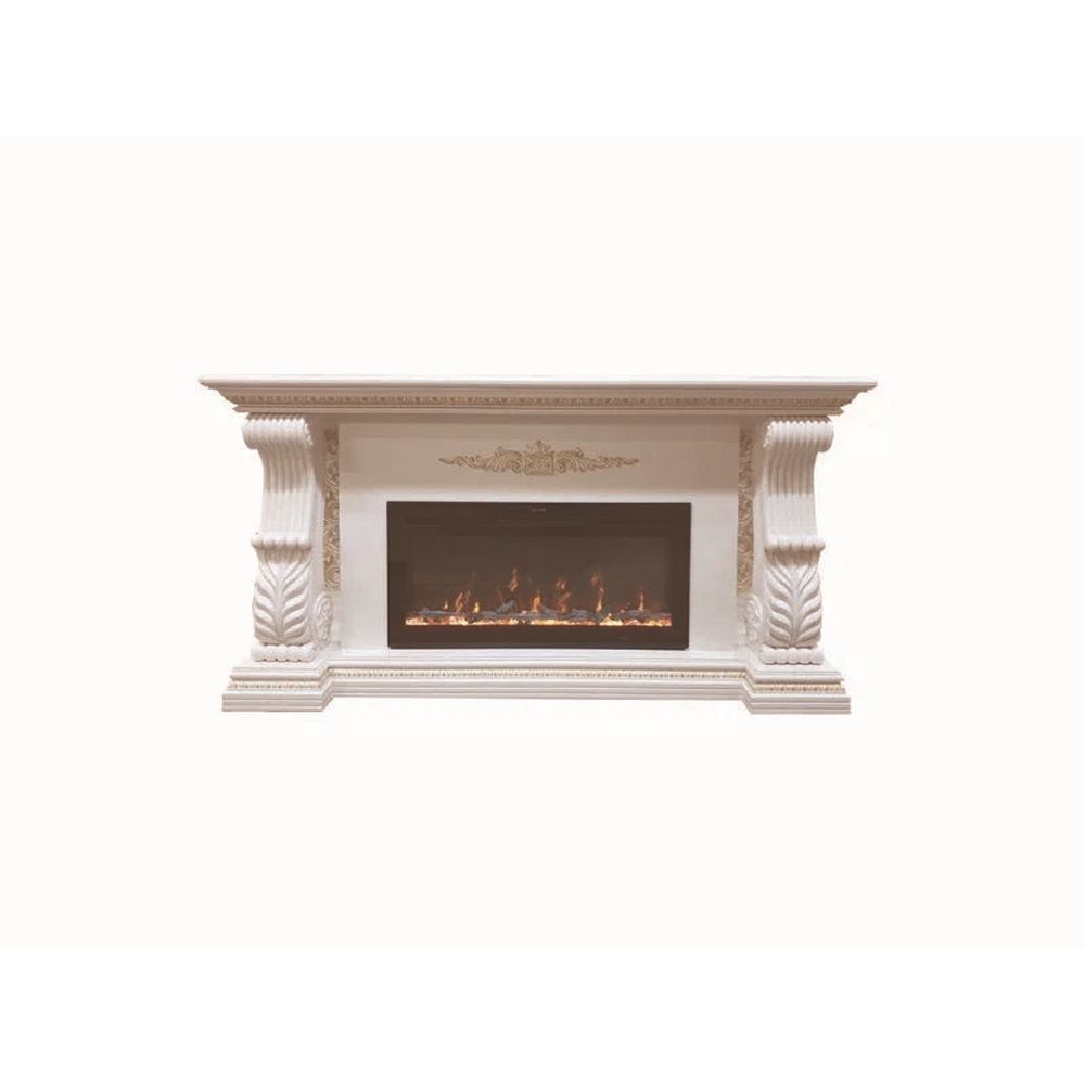 Каминокомплект Glenrich Сенатор Premier S86 мрамор белый