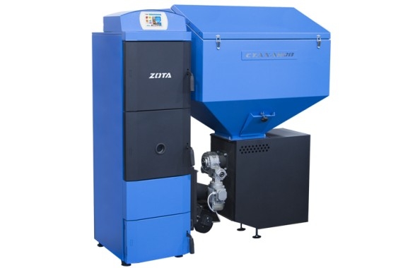 Напольный твердотопливный котел Zota Стаханов - 100