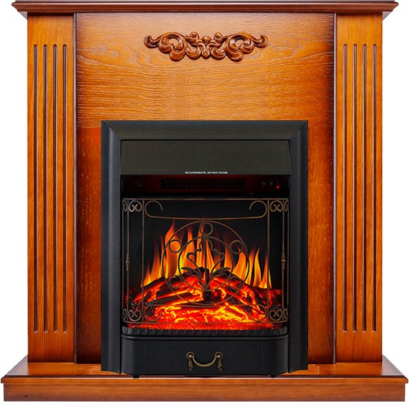 Каминокомплект Royal Flame  Lumsden - Дуб антик с очагом Majestic FX Black