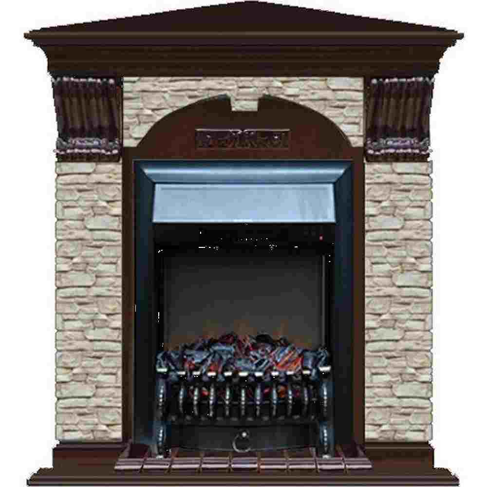 Каминокомплект Glenrich Арочный Арбат угловой (Magestic)