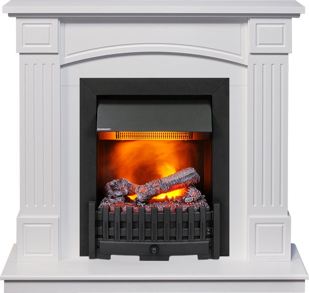 Каминокомплект Dimplex Boston - Белый (Высота 925см) с очагом Danville Black FB2