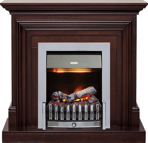 Каминокомплект Dimplex Bradford - Темный дуб с очагом Danville Chrome FB2