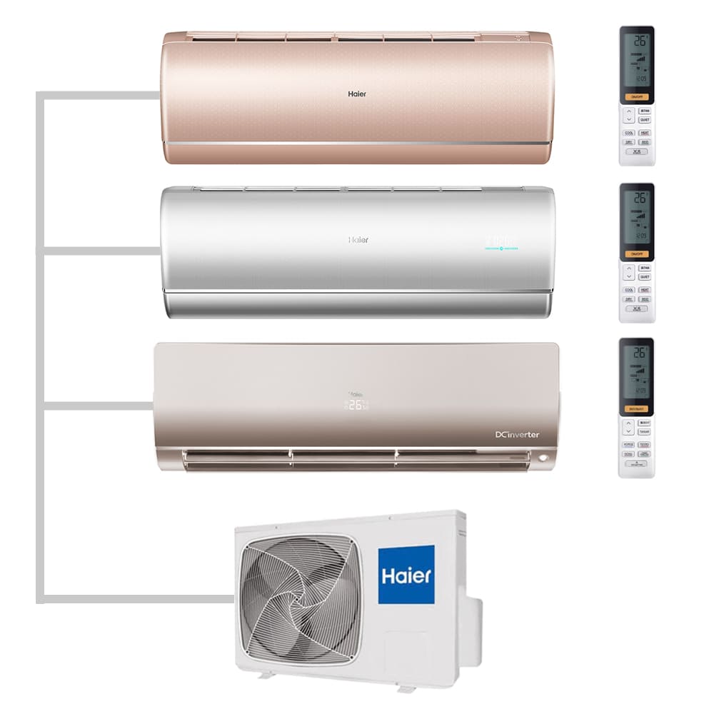 Мульти сплит-система настенная Haier AS35S2SJ2FA-G / AS35S2SJ2FA-S / AS35S2SF2FA-G / 3U70S2SR5FA Inverter