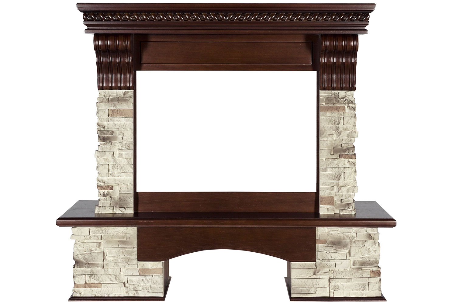 Каминокомплект Royal Flame  Aberdeen - Темный дуб с очагом Vision 26 EF LED 3D FX