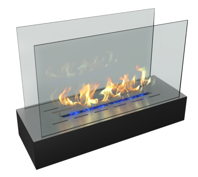 Биокамин напольный Zefire Apolon сатин