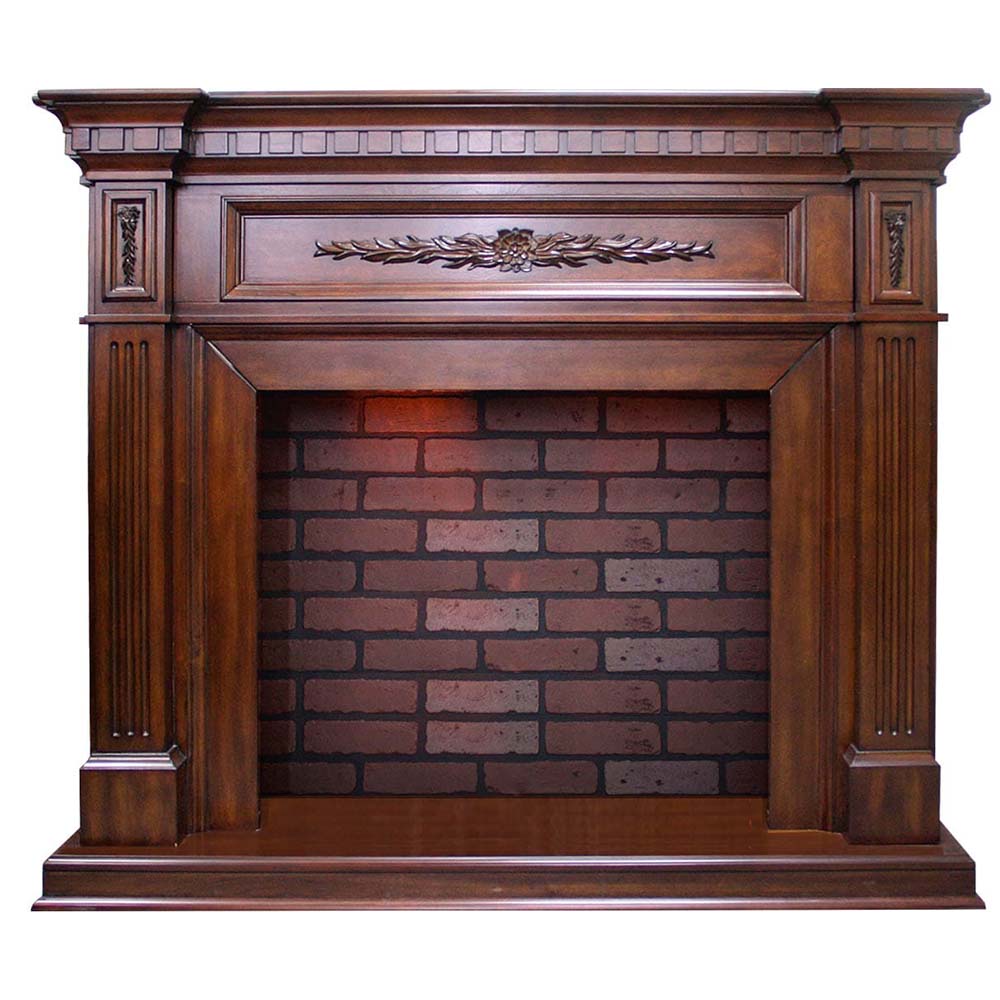 Каминокомплект Dimplex Luxemburg - Темный орех с очагом Revillusion RBF30