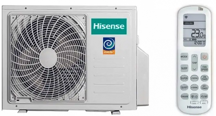 Сплит-система настенная Hisense AS-10UW4RXUQD00G/AS-10UW4RXUQD00W Vision Superior DC inverter
