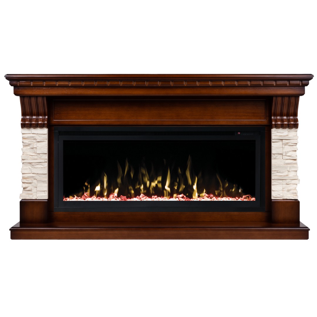 Электрокамин RealFlame  Michigan 50 AO с очагом Saphir 50