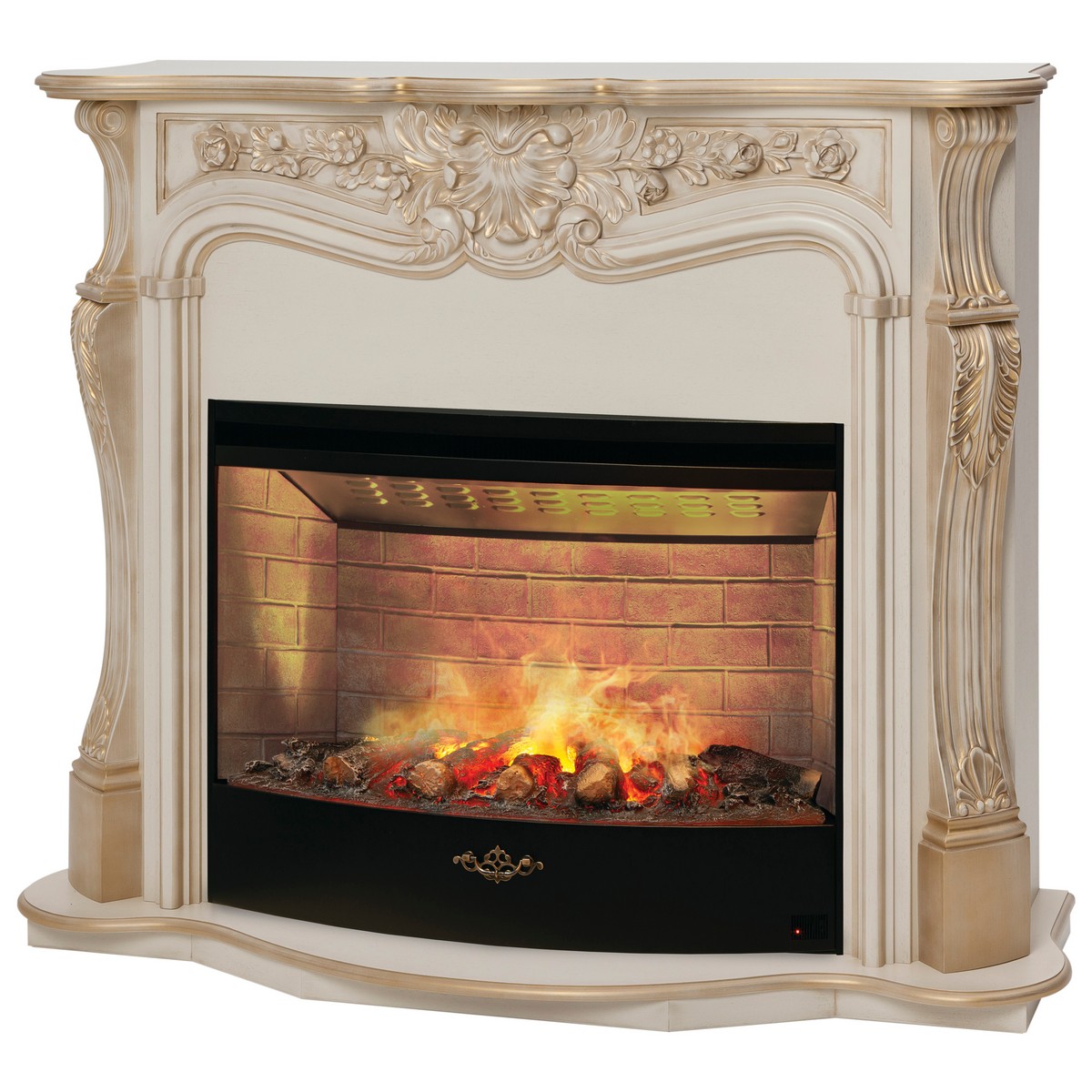 Электрокамин RealFlame  Ellada 33 WT с очагом 3D Firestar 33