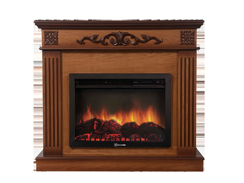 Каминокомплект Electrolux Noce 25 с очагом EFP/P-2520LS шпон орех